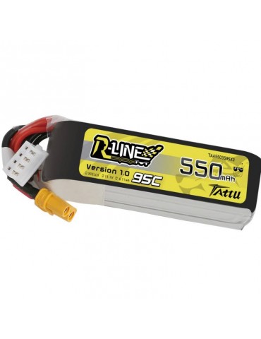 Tattu R-Line 550mAh 11.1V 95C 3S1P XT30