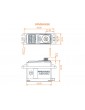 Spektrum servo A5080 9.4kg.cm 0.094s/60 MT/HS Min