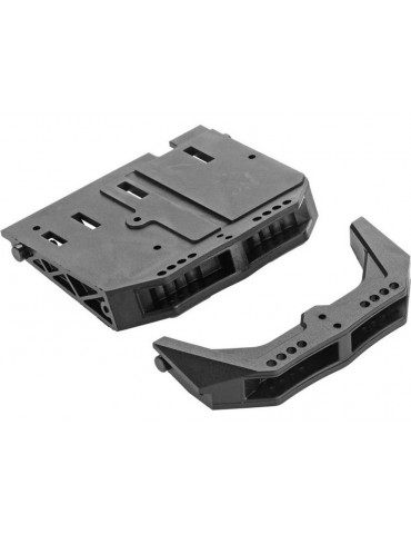 Arrma Front/Rear Shock Mount, Radio Tray