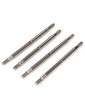 Axial Stainless M6 290mm Wheelbase Link Set: SCX10 III