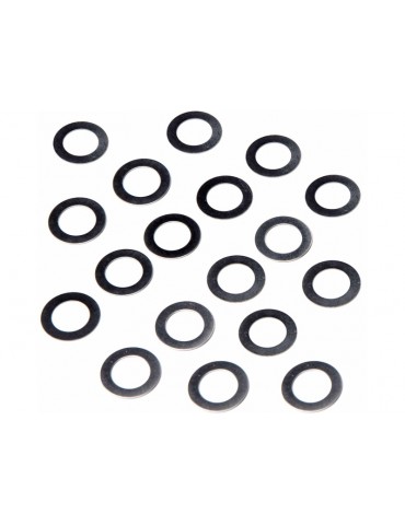 Axial Shim Set, 9.5x16x0.1/0.3/0.5mm (6ea)