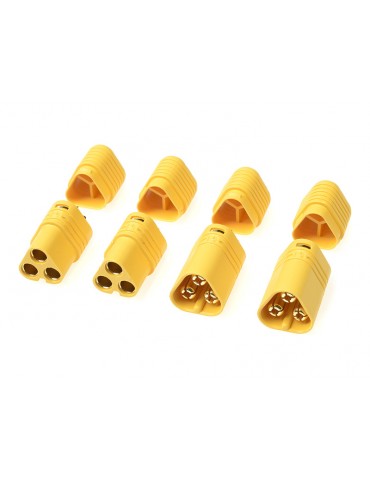 Connector Gold Plated MT-60 w/ Cap (2 pairs)