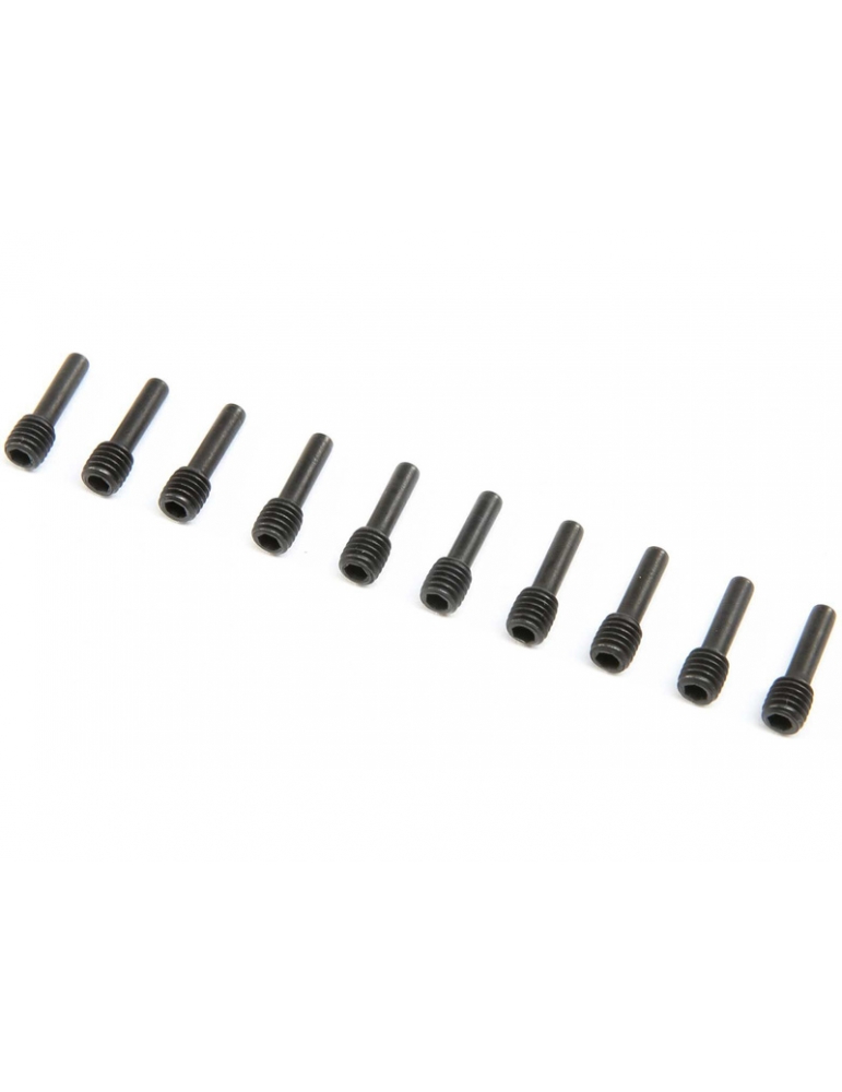 Losi Driveshaft Screw Pin, M5x16mm, Steel (10): SBR/SRR