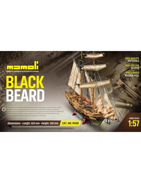 MAMOLI Blackbeard 1:57 kit