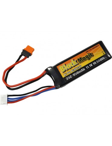 Black Magic LiPol 11.1V 950mAh 35C IC2