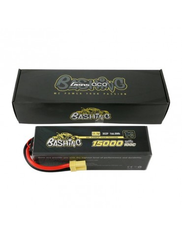 Gens Ace Bashing 15000mAh 11.1V 100C 3S2P LiPo EC5 Battery