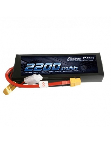 Gens ace 2200mAh 7.4V 50C...