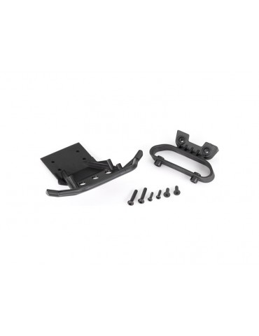 Traxxas Bumper, front/ bumper mount (fits 2WD Stampede) (for LED light kit)