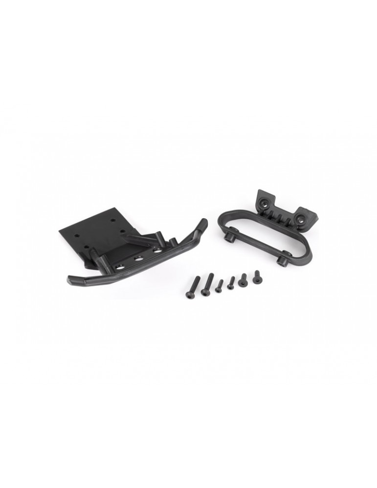 Traxxas Bumper, front/ bumper mount (fits 2WD Stampede) (for LED light kit)