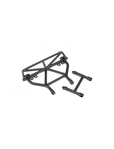 Traxxas Bumper, rear/ bumper mount (fits 2WD Slash) (for LED light kit)