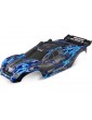 Traxxas Body, Rustler 4X4, silver/ window, grille, lights decal sheet