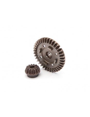 Traxxas Ring gear, differential/ pinion gear, differential (rear)