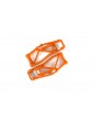 Traxxas Suspension arms, lower, orange (2) (for WideMaxx)