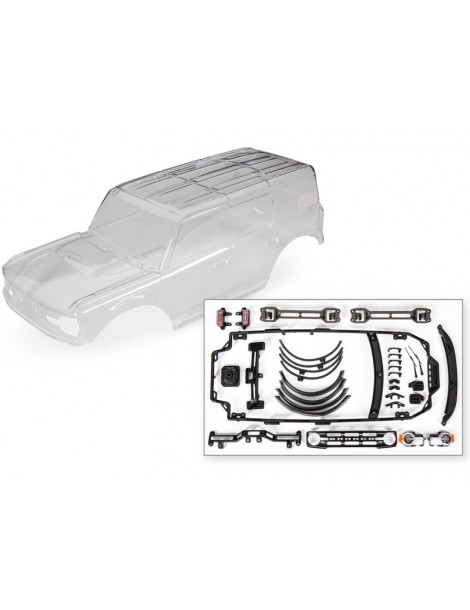 Traxxas Body, Ford Bronco (2021) (clear, requires painting)