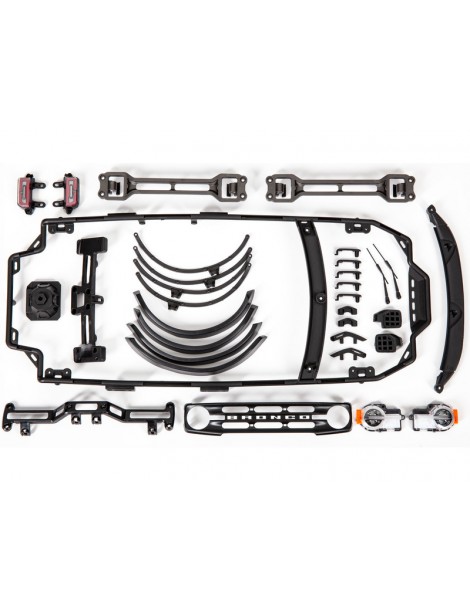 Traxxas Body, Ford Bronco (2021) (clear, requires painting)