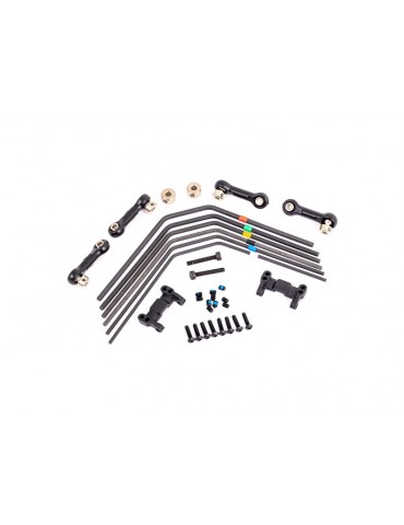 Traxxas Sway bar kit, Sledge (front and rear) (includes front and rear sway bars and linkage)