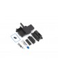 Traxxas Box, receiver (sealed) w/ ESC mount/ receiver cover/ access plug/ foam pads/ silicone grease