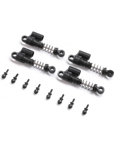 Axial Shock Set, Assembled (4): SCX24 Ford Bronco