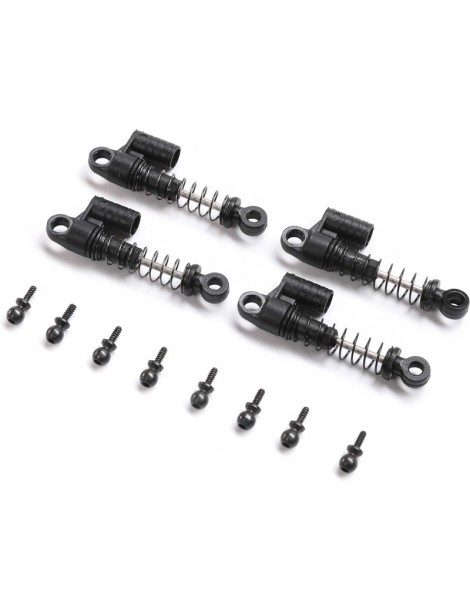 Axial Shock Set, Assembled (4): SCX24 Ford Bronco