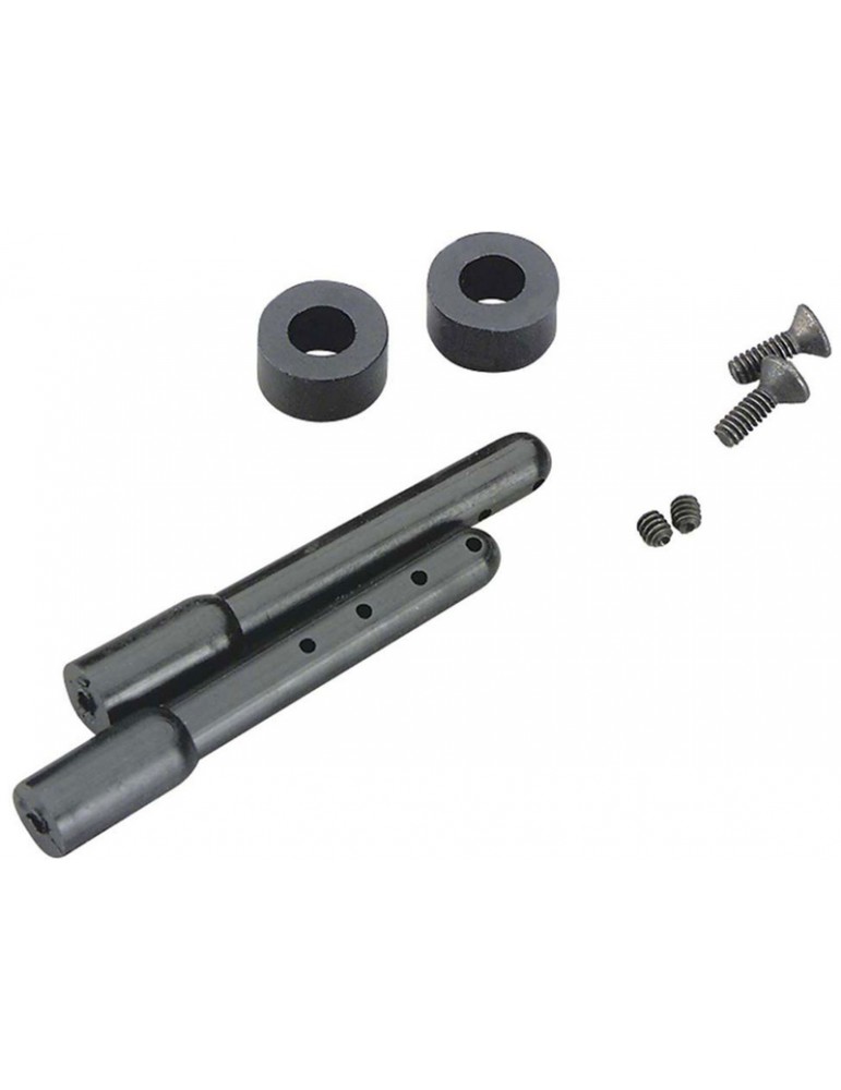 Duratrax Nylon Body Post Black 2" (2)