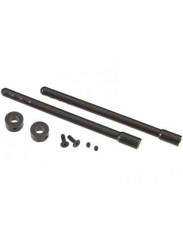Duratrax Nylon Body Post Black 4" (2)