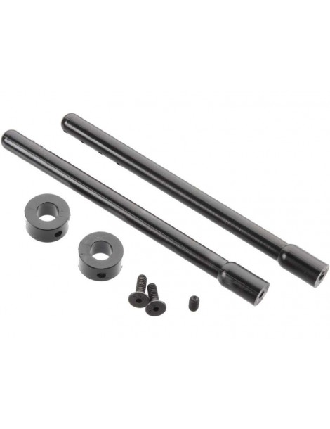 Duratrax Nylon Body Post Black 3.5" (2)
