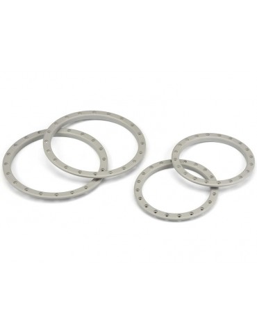 Pro-Line Beadlock Rings 4.3" Impulse Pro-Loc Stone Gray (2)