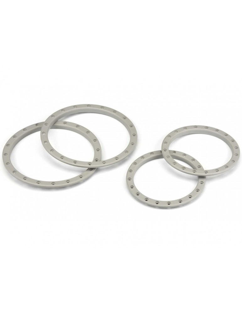 Pro-Line Beadlock Rings 4.3" Impulse Pro-Loc Stone Gray (2)