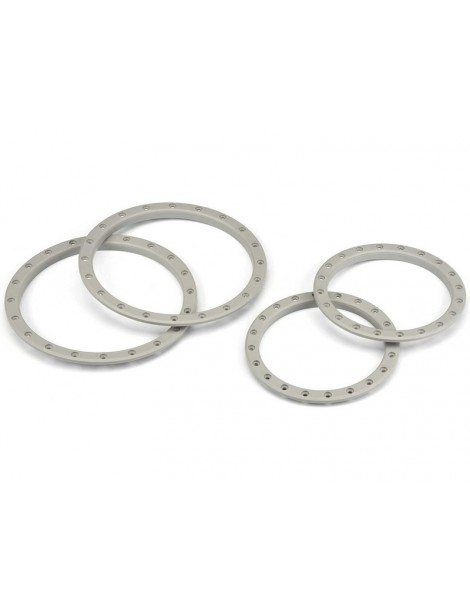 Pro-Line Beadlock Rings 4.3" Impulse Pro-Loc Stone Gray (2)