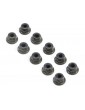 M4 Flanged Lock Nuts (10)