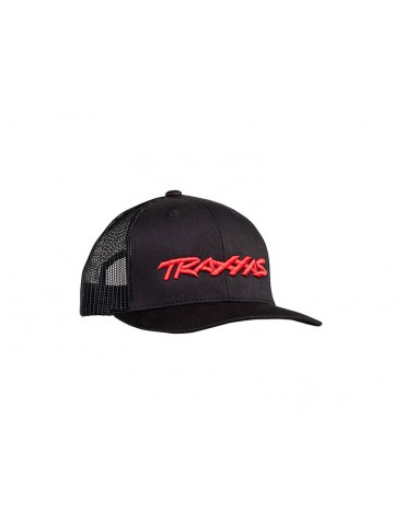 Traxxas Logo hat curve black-red