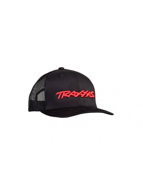 Traxxas Logo hat curve black-red