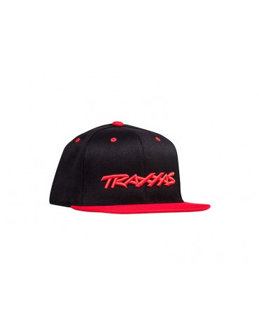 Traxxas kepurė su snapeliu BLACK/RED