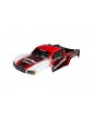Traxxas Body, Slash 4X4, red (painted, decals applied)