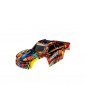 Traxxas Body, Hoss 4X4 VXL, Solar Flare