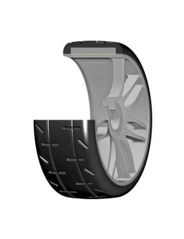 GRP GTK01-S5 - 1:8 Rally Game / GT Tires - S5 Compound - Medium (2 pcs)