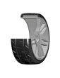 GRP GTK01-S5 - 1:8 Rally Game / GT Tires - S5 Compound - Medium (2 pcs)
