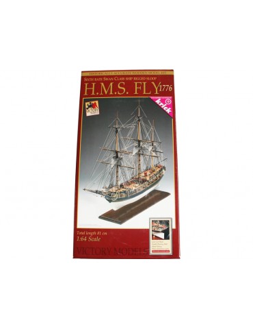 VICTORY MODELS H.M.S. Fly 1776 1:64 kit