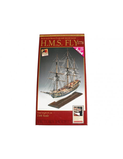 VICTORY MODELS H.M.S. Fly 1776 1:64 kit