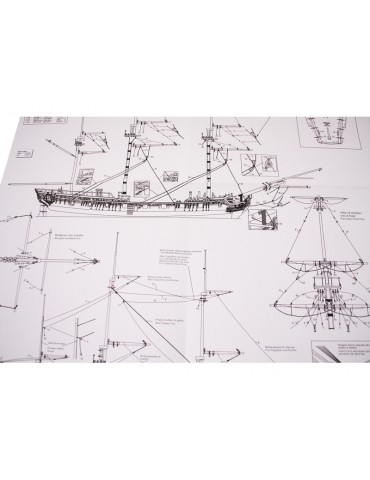 VICTORY MODELS H.M.S. Fly 1776 1:64 kit