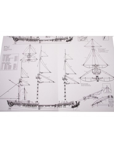 VICTORY MODELS H.M.S. Fly 1776 1:64 kit