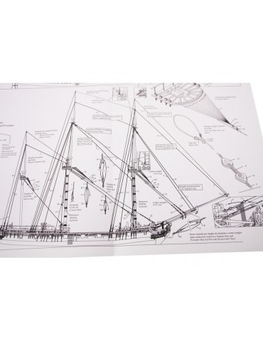VICTORY MODELS H.M.S. Fly 1776 1:64 kit