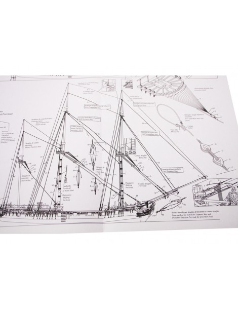 VICTORY MODELS H.M.S. Fly 1776 1:64 kit