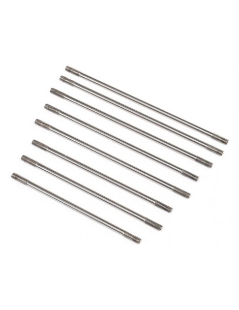 Axial Steel Suspension Link Set, 313mm WB: SCX10 III BC