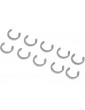 Axial C-Clip, 5mm (10)