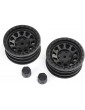 Axial Wheels 1.9" Black Rhino Primm 12mm Hex Black (2)