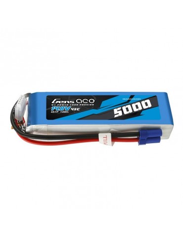 Akumuliatorius Gens Ace 5000mAh 14.8V 45C 4S1P