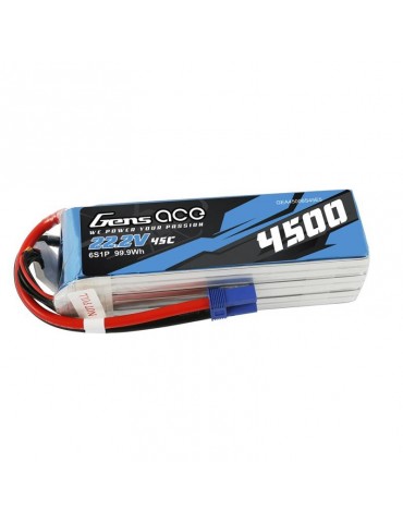 Battery Gens Ace 4500mAh 22.2V 45C 6S1P