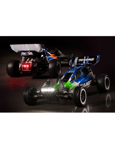 Traxxas Bandit 1:10 RTR green with LED lights