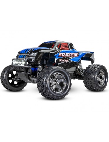 Traxxas Stampede 1:10 RTR blue with LED lights